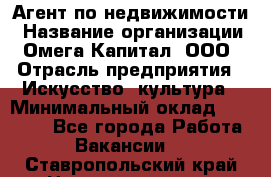 Агент по недвижимости › Название организации ­ Омега-Капитал, ООО › Отрасль предприятия ­ Искусство, культура › Минимальный оклад ­ 45 000 - Все города Работа » Вакансии   . Ставропольский край,Невинномысск г.